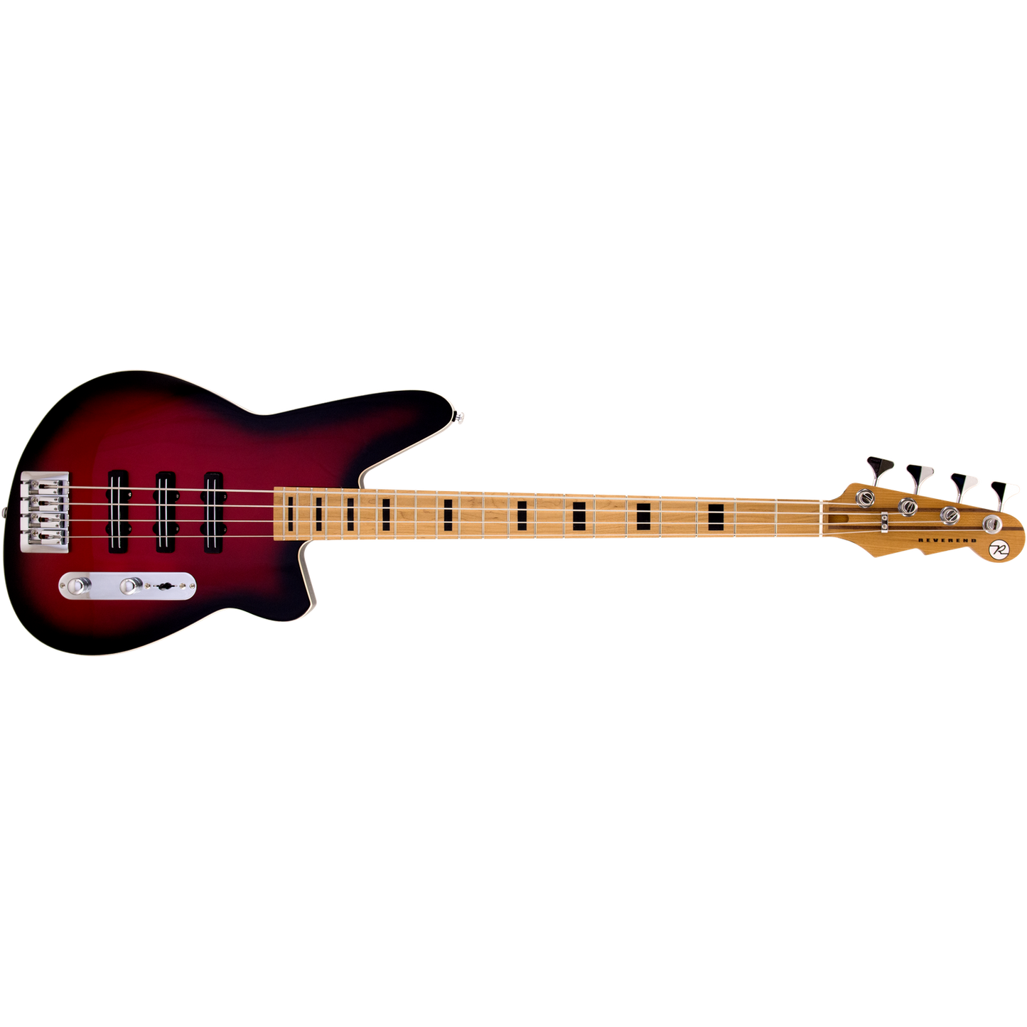 Reverend Triad Metallic Red Burst