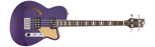 Reverend Linhbacker Bass Purple Sparkle