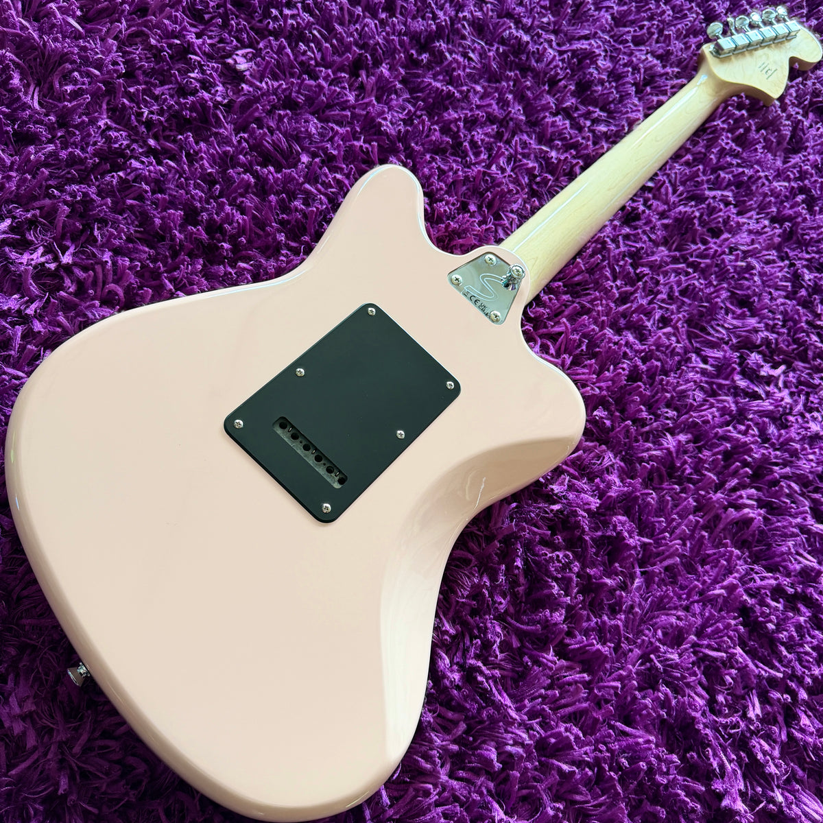 2021 Squier Paranormal Series Super-Sonic Shell Pink