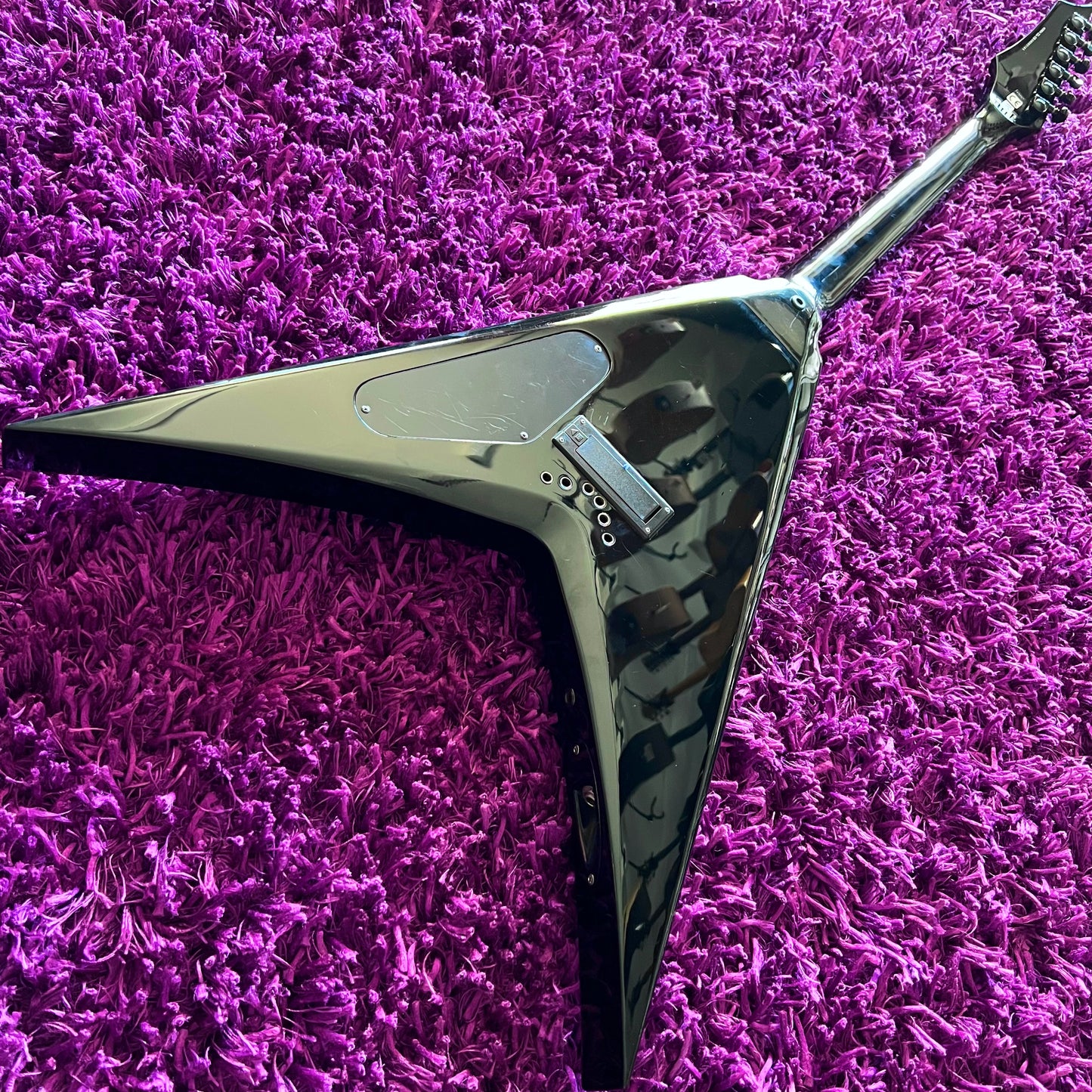 Late 2010s Dean VMNT Dave Mustaine "Angel of Deth" Flying V (w/ OHSC) (Made in Korea)