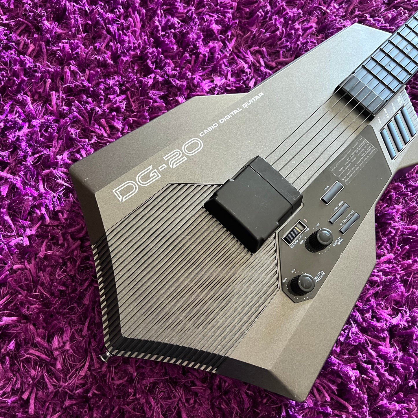 Casio DG-20 Digital Synthesizer Guitar 1980s