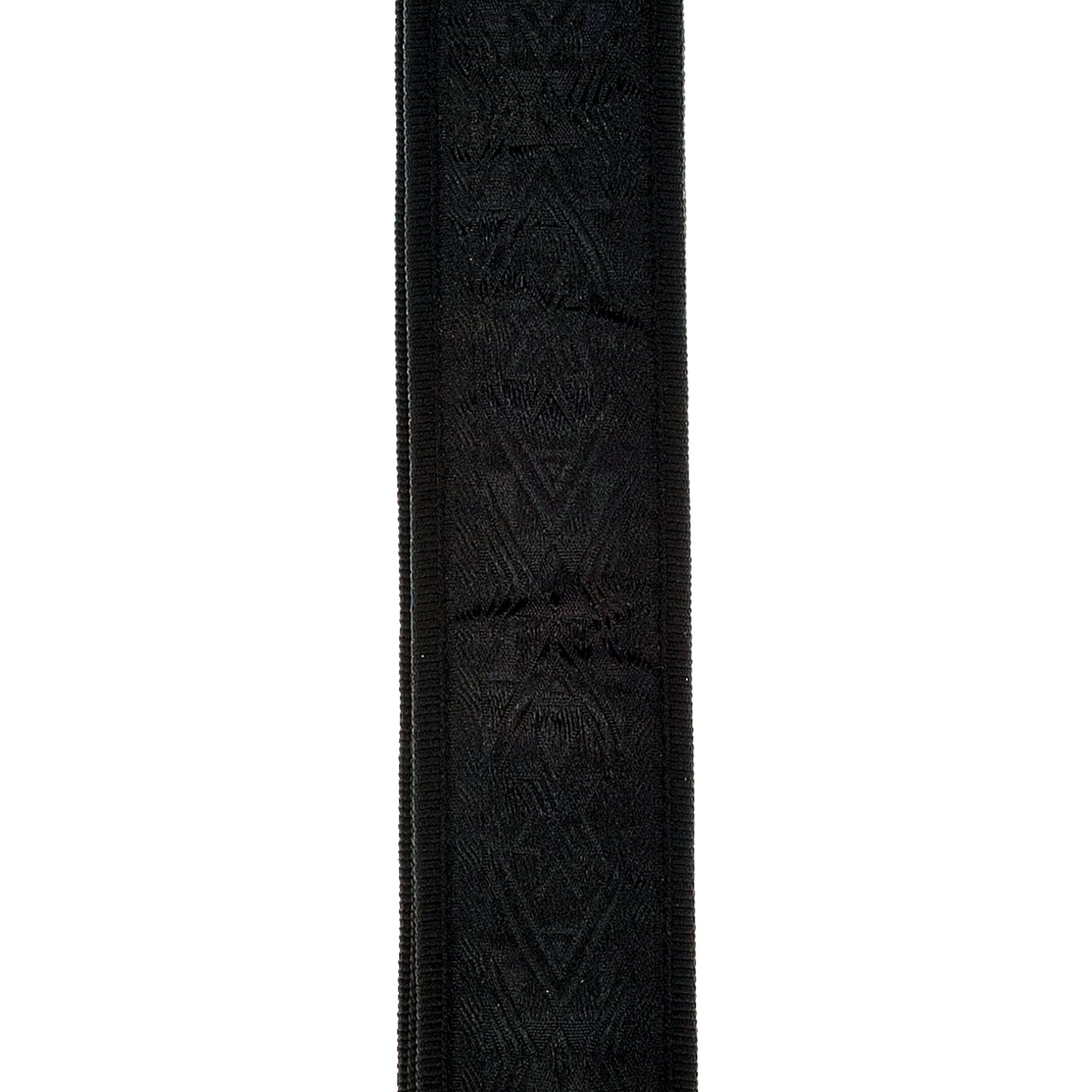 D'Addario Woven Guitar Strap, Black Satin