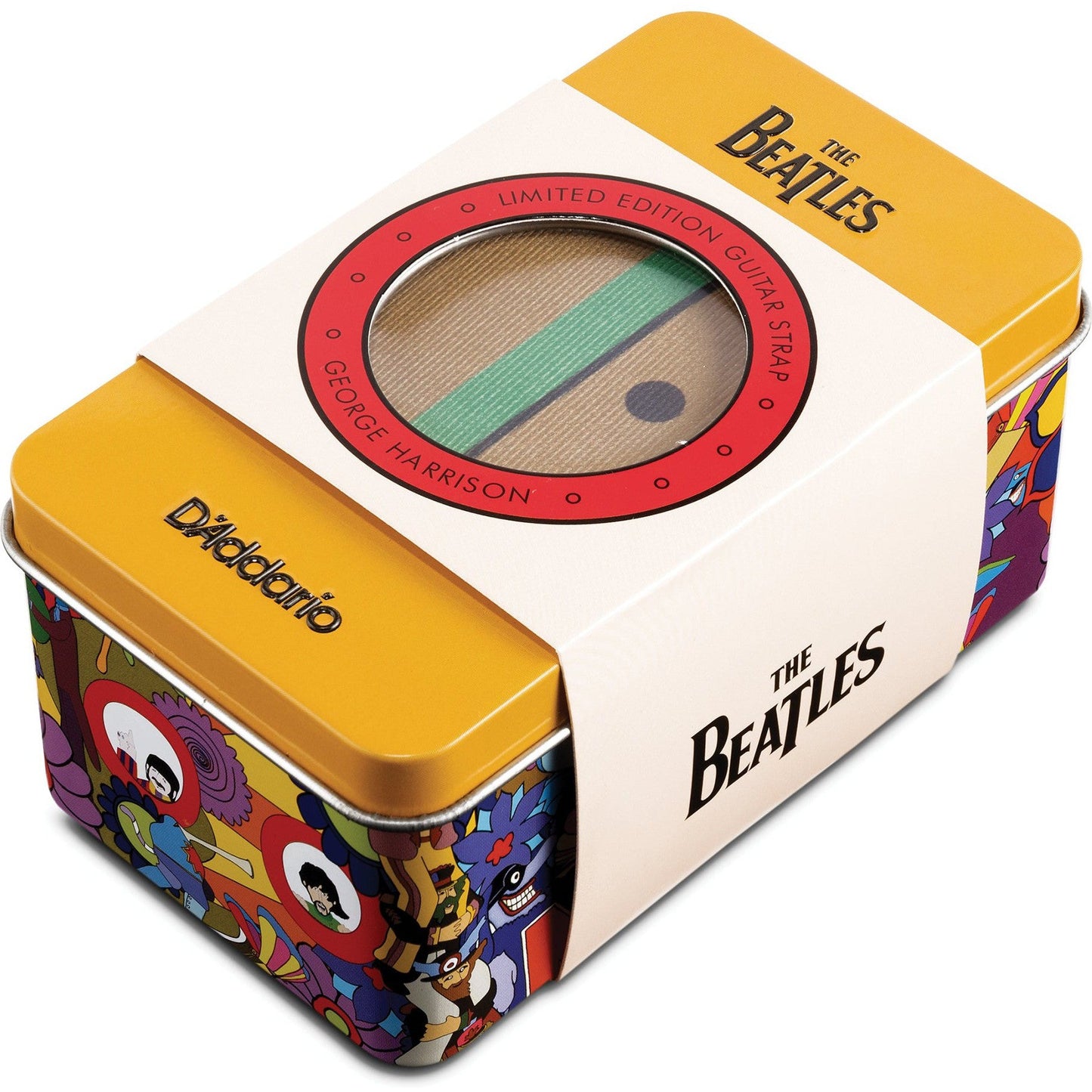 D'Addario Yellow Submarine 50th Anniversary Woven Guitar Strap, George