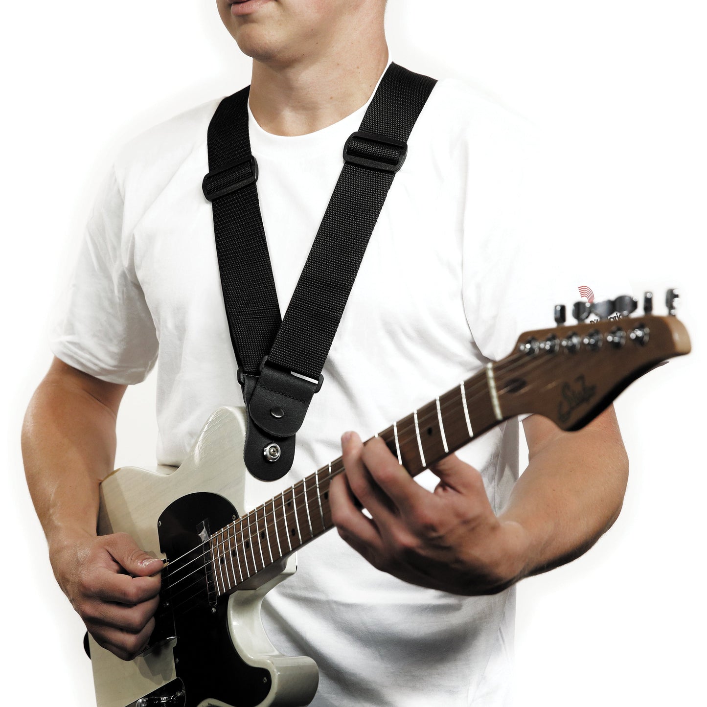 D'Addario Dare Guitar Strap, Black