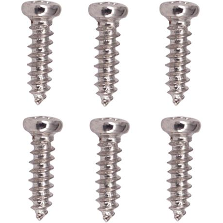 6 x Guitar Machine Head Tuning Peg Tuner Screws Chrome