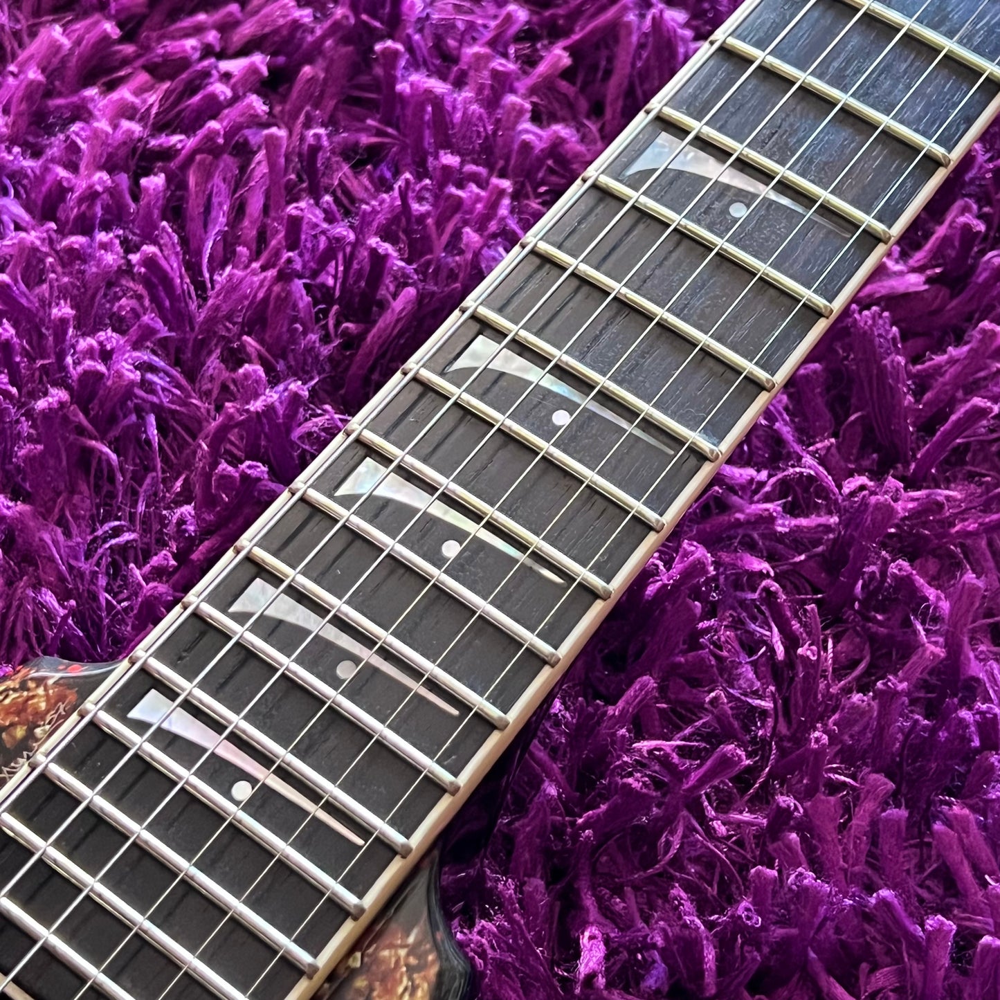 Late 2010s Dean VMNT Dave Mustaine "Angel of Deth" Flying V (w/ OHSC) (Made in Korea)