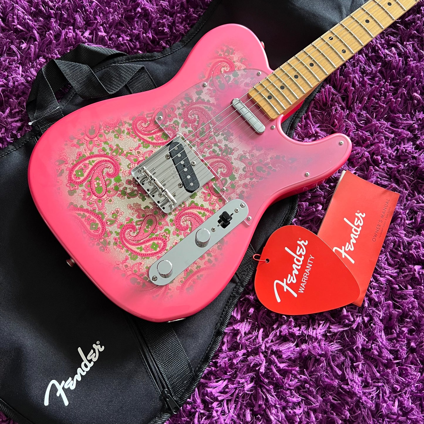 2016 Fender Japan Exclusive Telecaster Classic '69 Reissue Pink Paisley (MIJ)