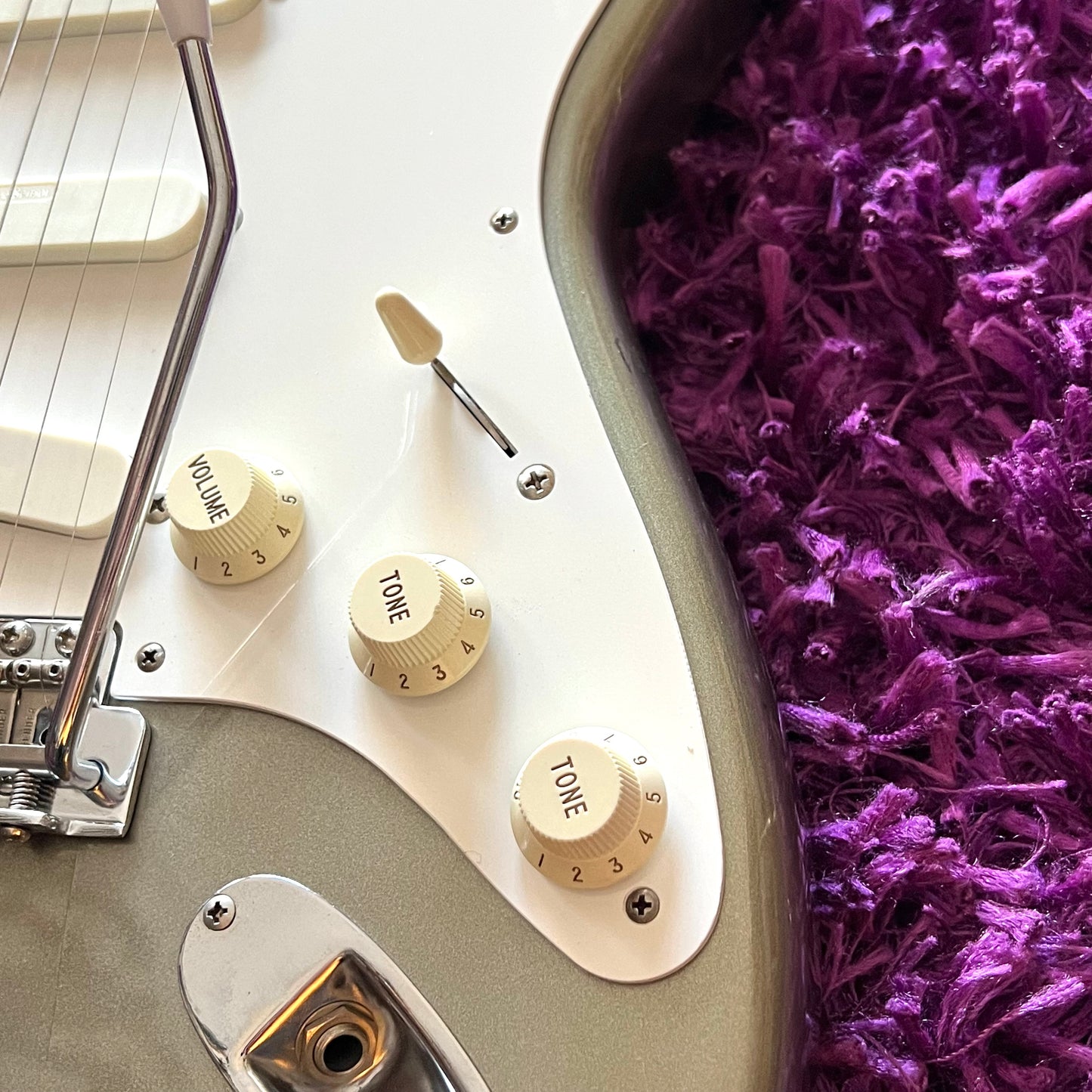 1993-94 Fender ST54-LS '54 Stratocaster Reissue Lace Sensor Pewter Grey (MIJ Fujigen)