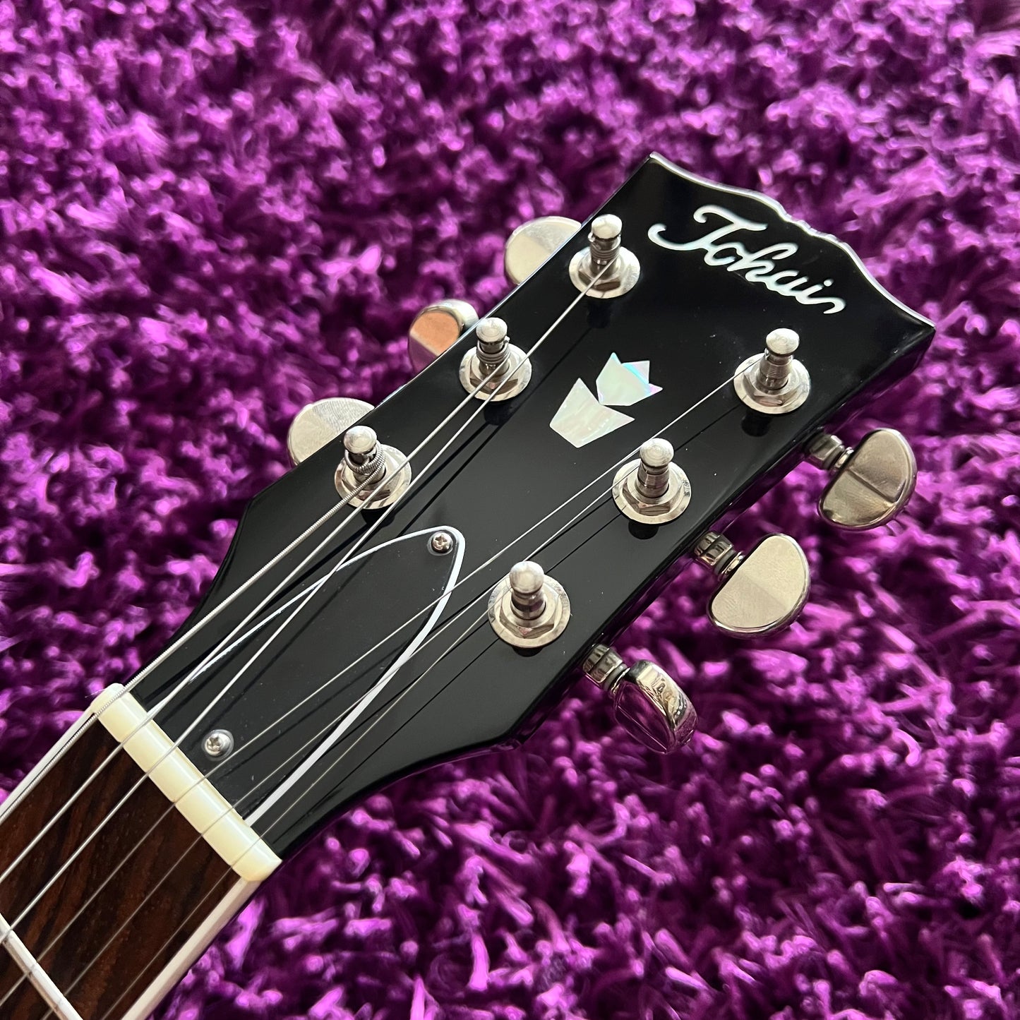 Tokai 'Vintage Series' USG-BP SG Style Electric Guitar Black Paisley (MIJ) (w/ OHSC & Paperwork)