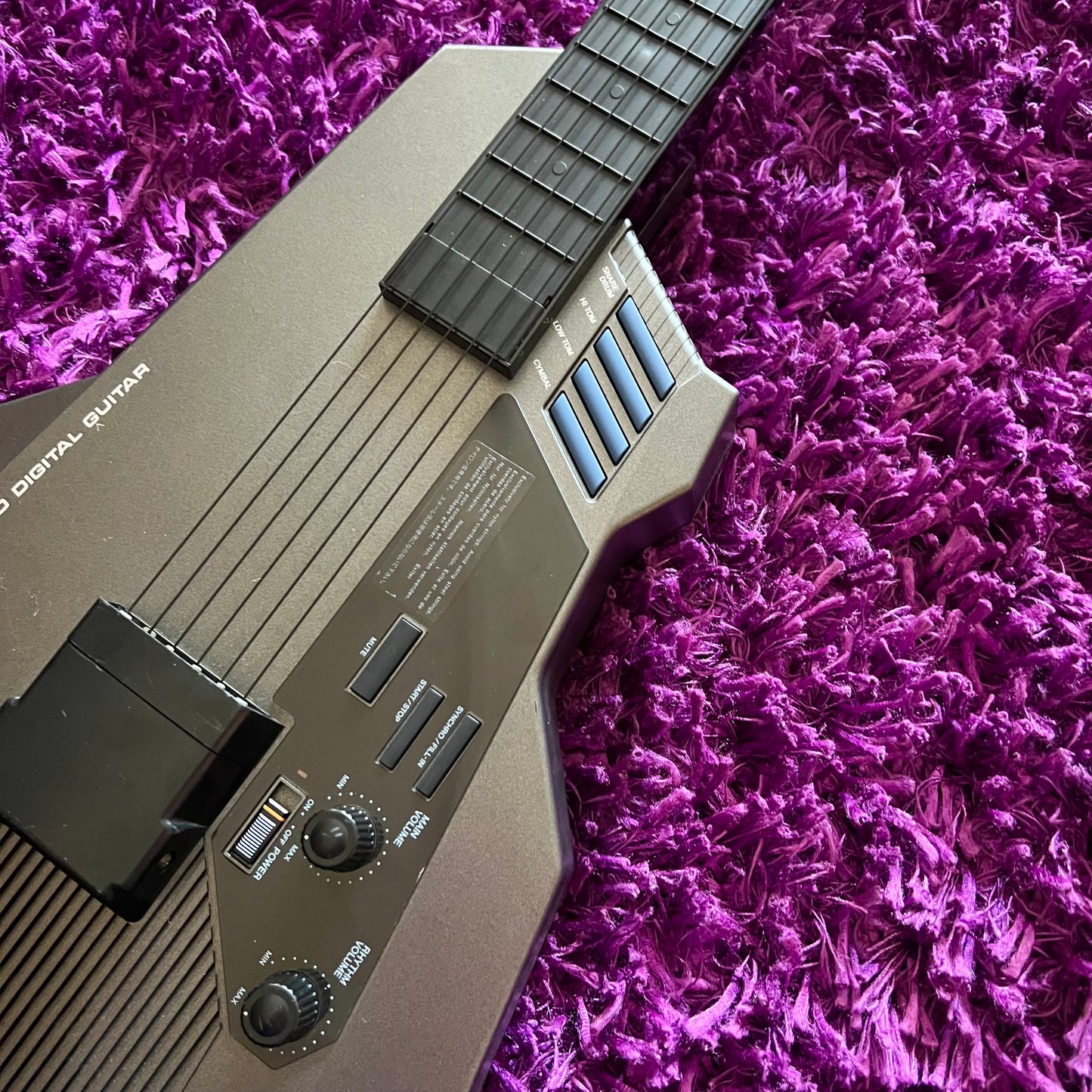 Casio DG-20 Digital Synthesizer Guitar 1980s