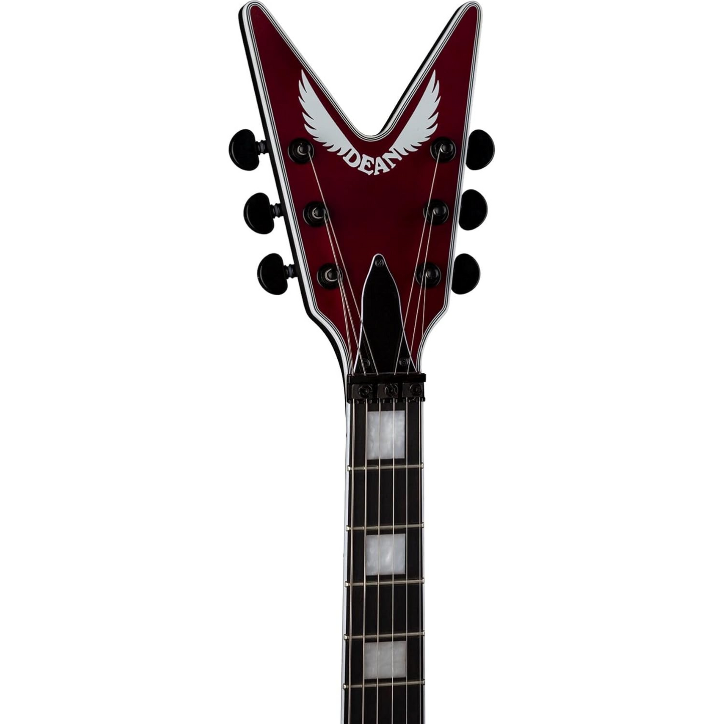 Dean V Select 24 Kahler Metallic Red Satin Electric Guitar