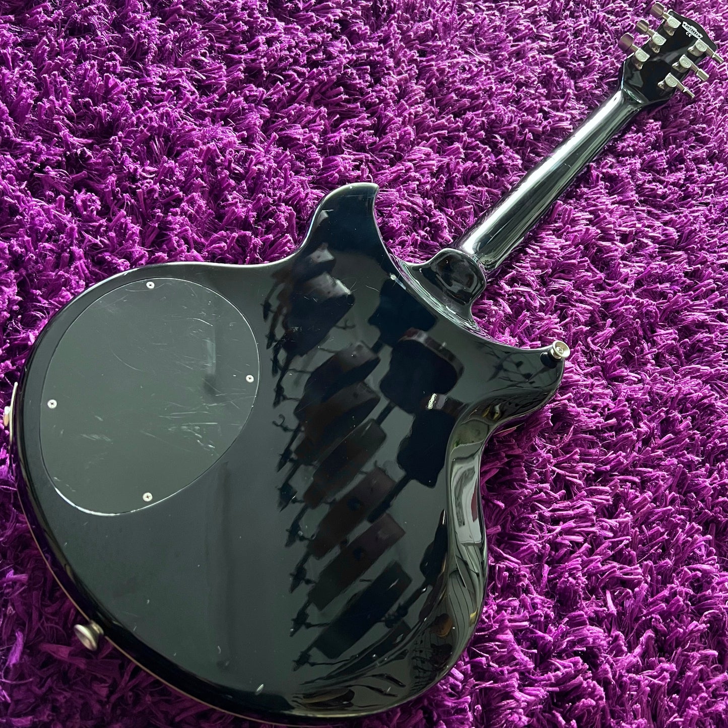 2010s Vox SDC-33 Double Cutaway Solid Body Electric Guitar Black