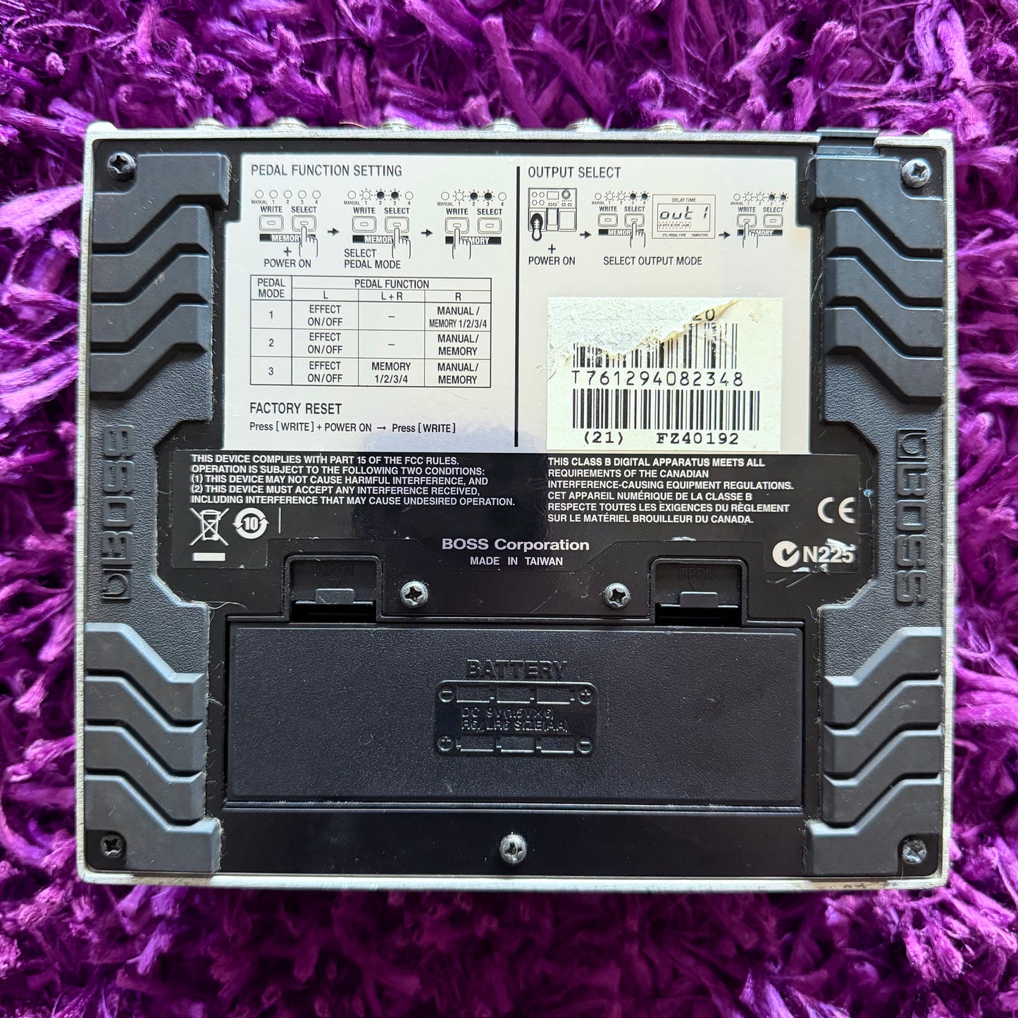 Boss DD-20 Giga Delay Twin-Pedal