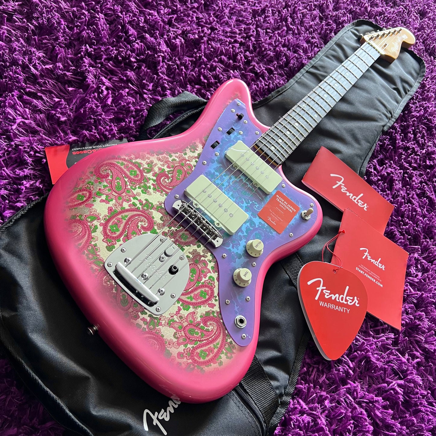 2018 Fender Traditional 60s Jazzmaster Pink Paisley (MIJ)