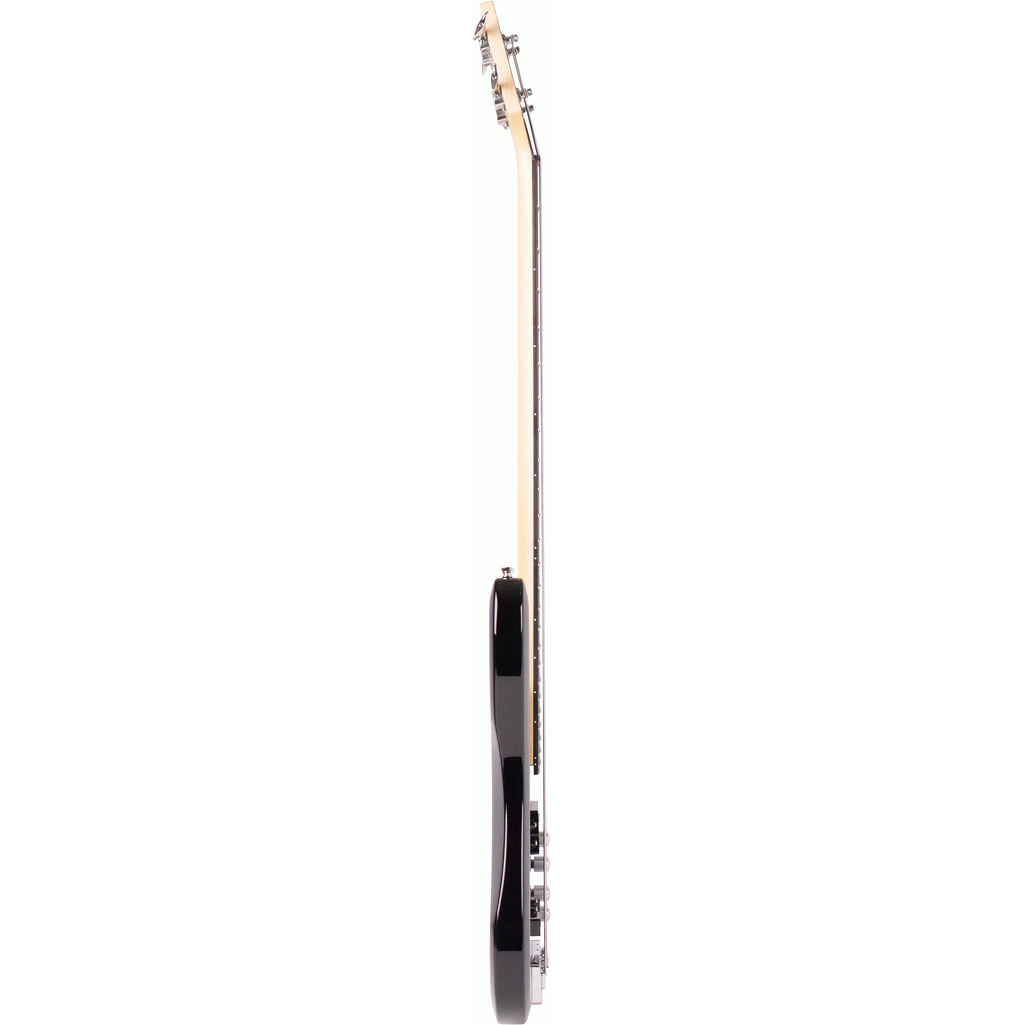 Ashton AB4BK Bass Guitar Pack w/ Gig Bag, Strap & Lead (Black)
