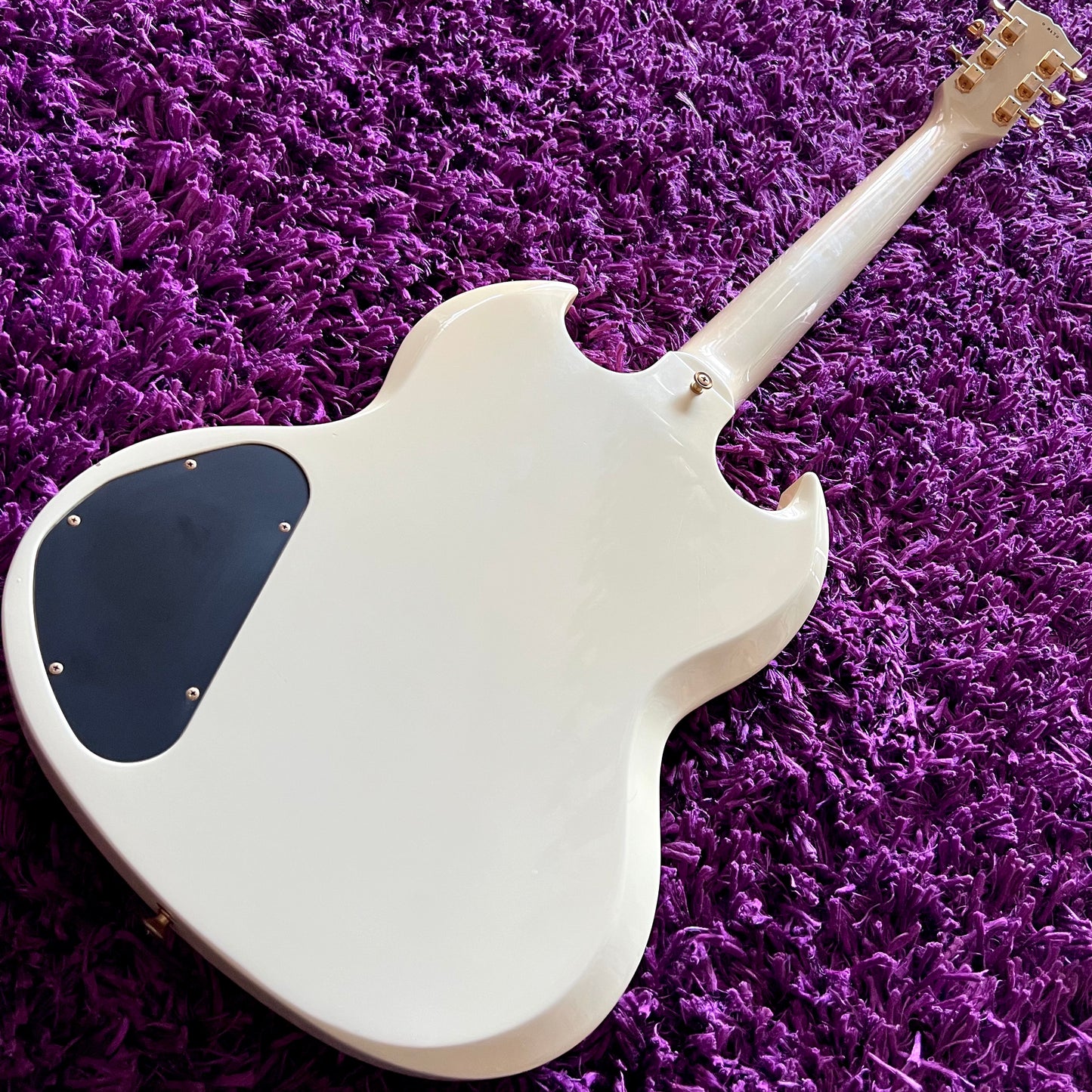 1990 Greco SS-85S Triple Pickup P90 SG Cream (MIJ Fujigen)