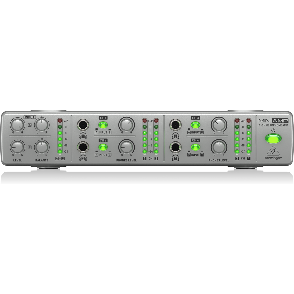 Behringer AMP800 V2 4 Channel Stereo Headphone Amp