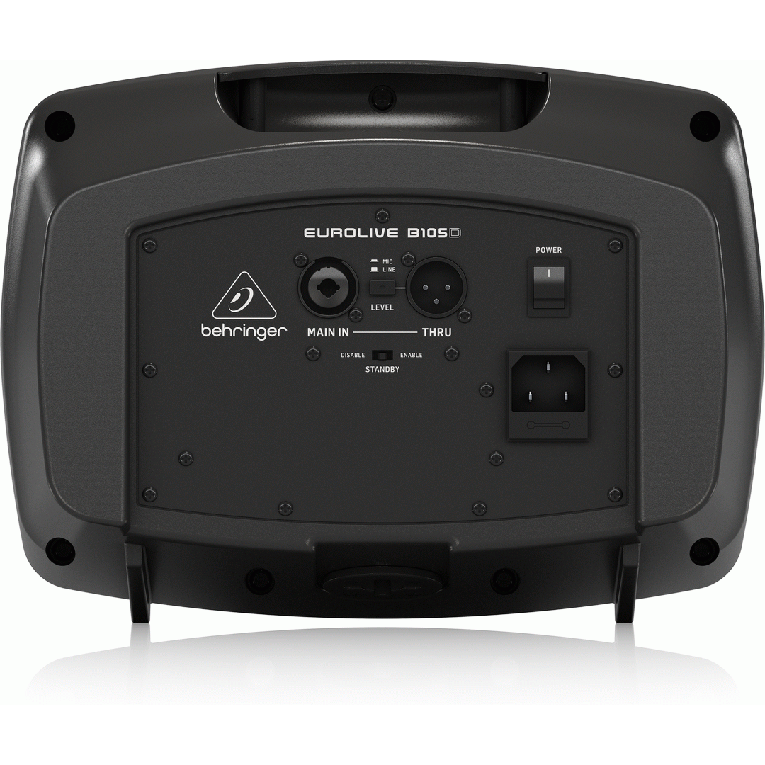 Behringer B105D Ultra-Compact 50-Watt PA/Monitor Speaker w/ MP3 Player and Bluetooth Streaming