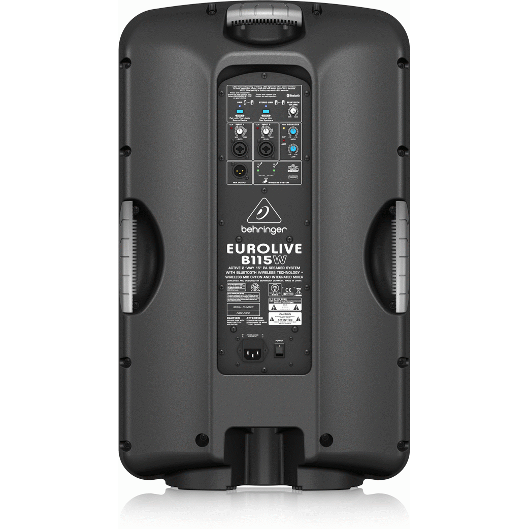 Behringer EUROLIVE B115W Active Wireless 15" Speaker w/ Bluetooth