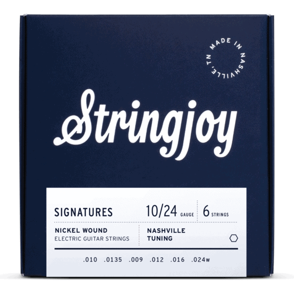 Stringjoy Signatures | Nashville Tuning (10-24) Nickel Wound Electric Guitar Strings