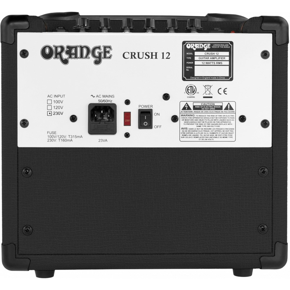Orange Crush 12 BK Combo Amplifier