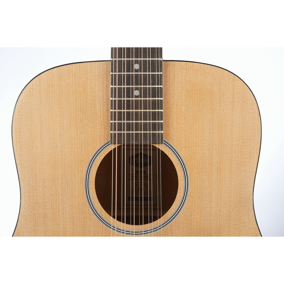 Ashton D20/12NTM Dreadnought 12 String Acoustic Guitar (Natural)