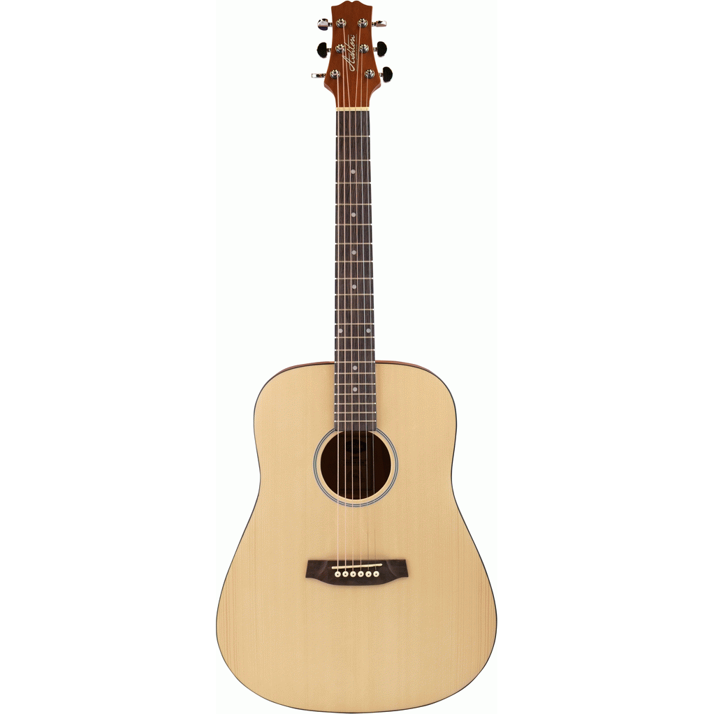 Ashton D20SNTM Solid Top Dreadnought Acoustic Guitar