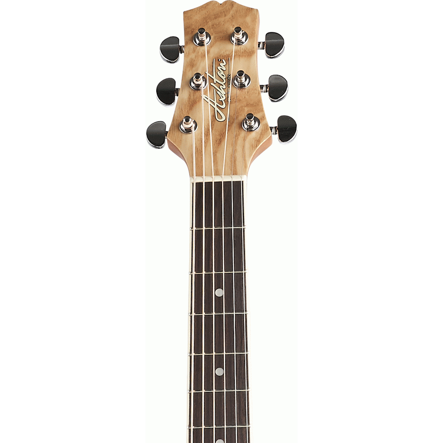 Ashton D26EQASH Dreadnought Acoustic Guitar w/ Pickup & EQ (Ash)