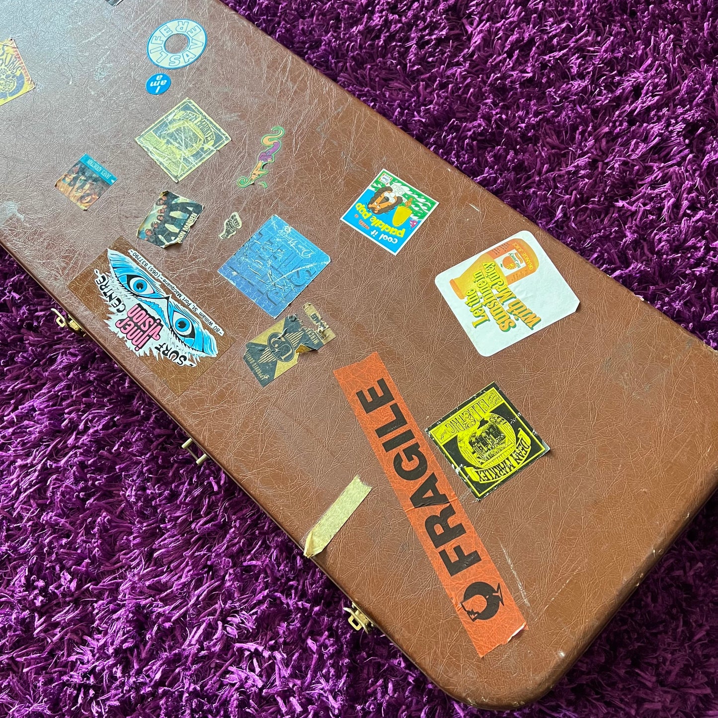 Late 70s Hondo Longhorn HP-1081 Electric Guitar (w/ OHSC)