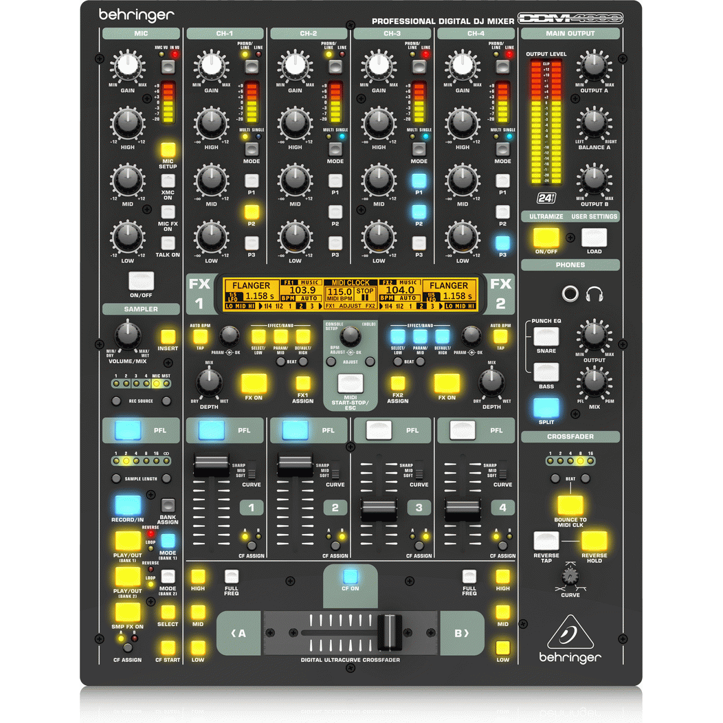 Behringer DDM4000 Digital Pro DJ Mixer