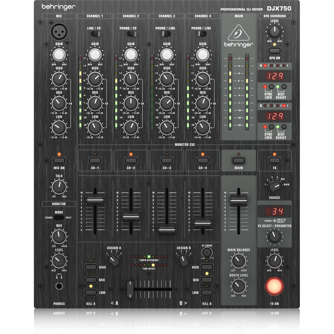 Behringer DJX750 Pro DJ Mixer