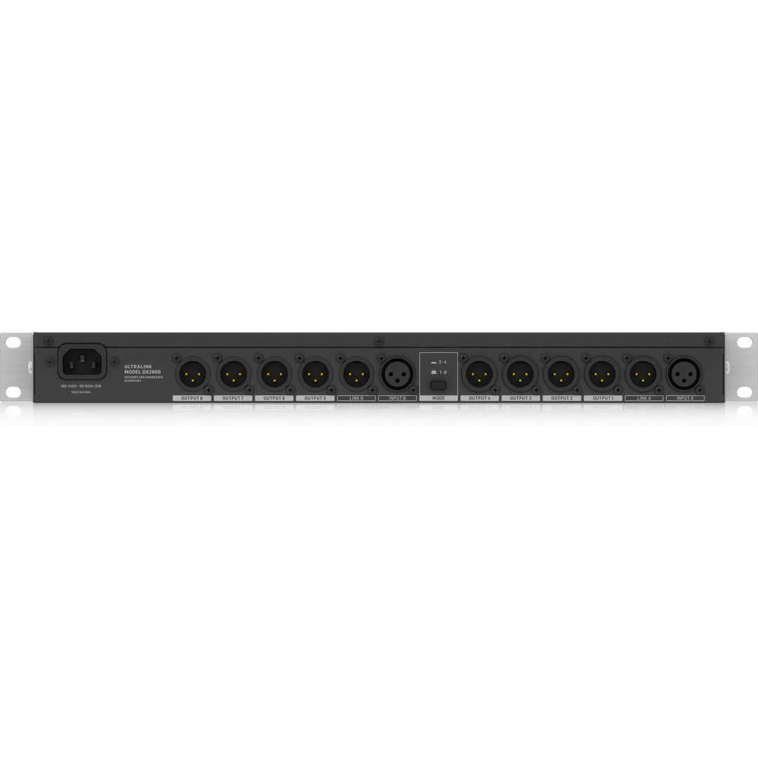 Behringer DS2800 2-Input 8-Output Distribution Splitter