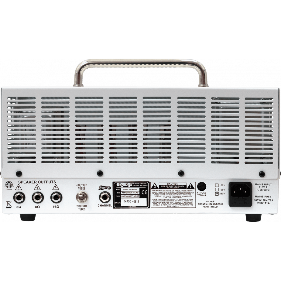 Orange Dual Terror Guitar Valve Head