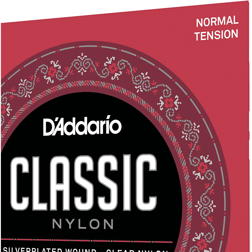 D'Addario 4/4 Student Nylon Classical Guitar Strings – Normal Tension