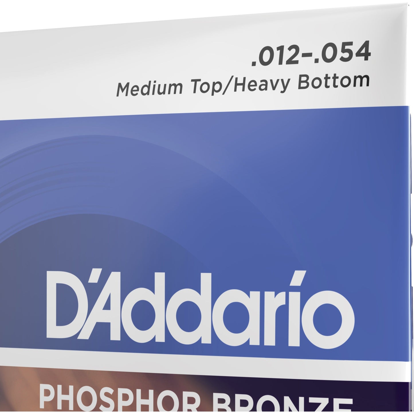 D'Addario EJ37 12-String Phosphor Bronze Acoustic Guitar Strings, Medium Top/Heavy Bottom, 12-54