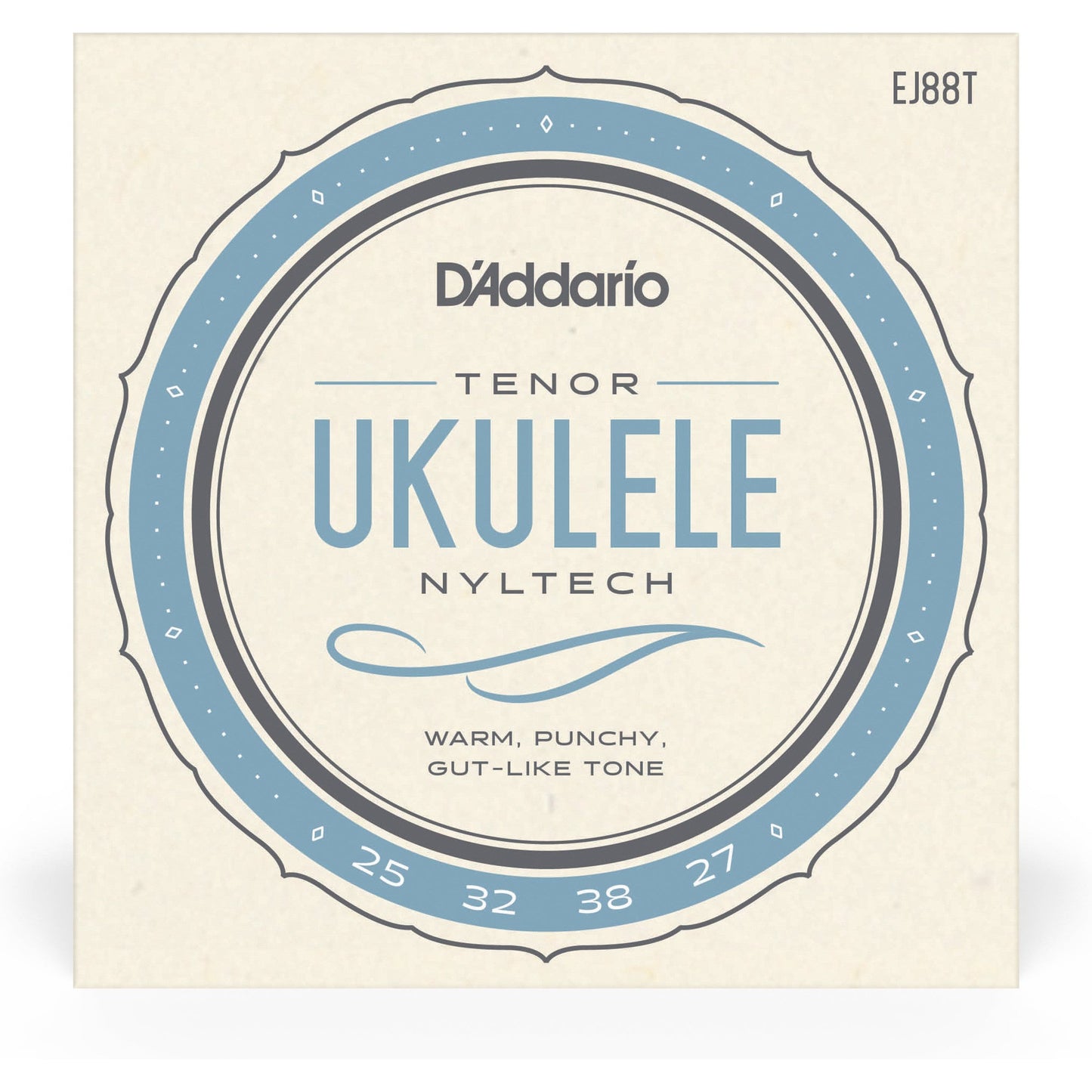 D'Addario EJ88T Nyltech Ukulele Strings, Tenor