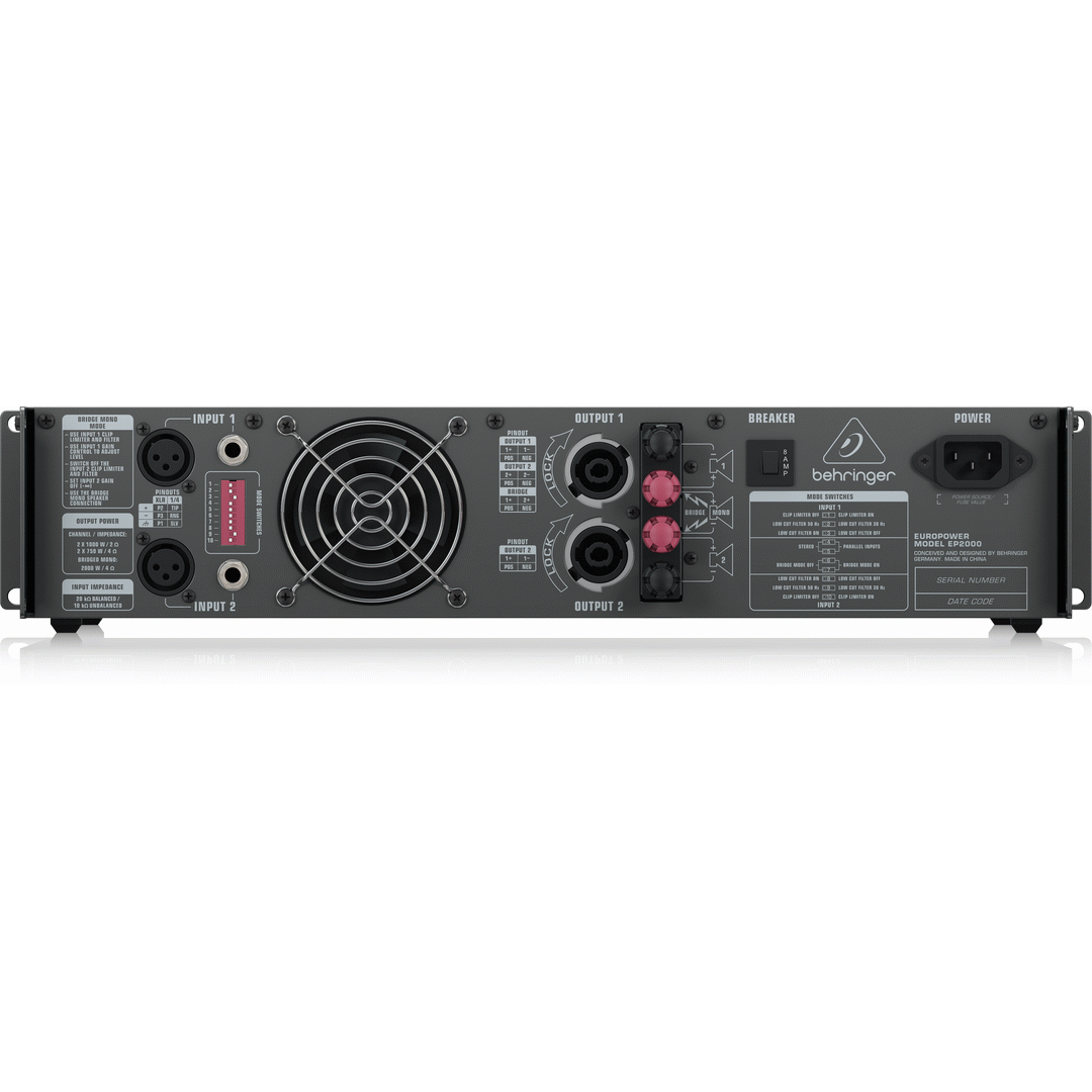 Behringer Europower EP2000 PA Amplifier