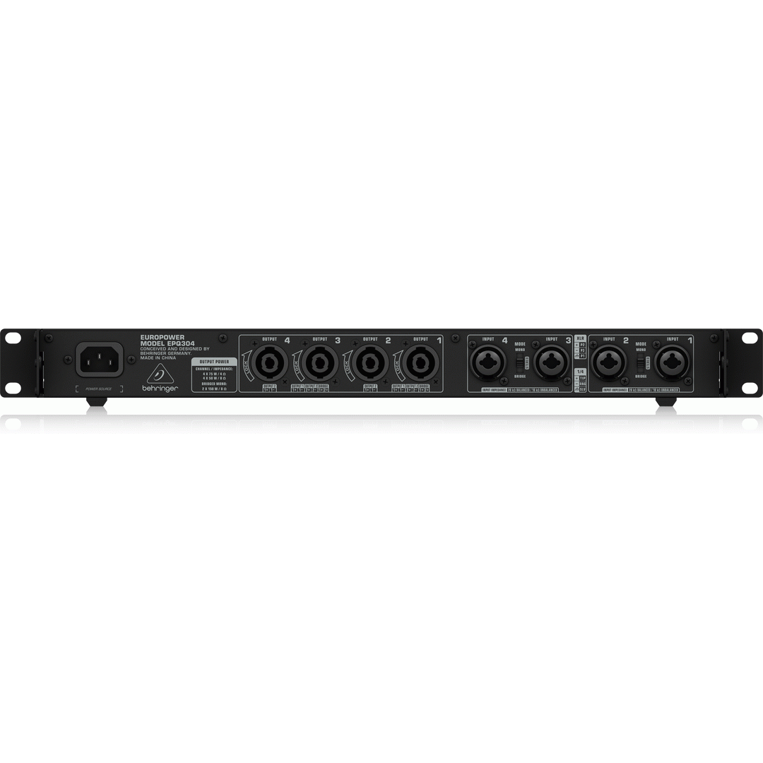 Behringer EUROPOWER EPQ304 PA Power Amplifier