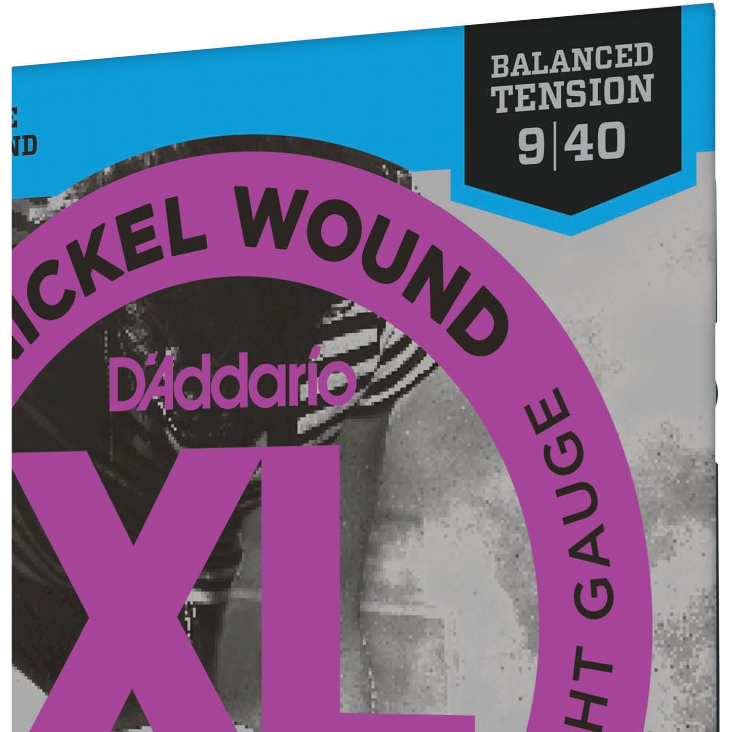 D'Addario EXL120BT Nickel Wound Electric Guitar Strings, Balanced Tension Super Light, 09-40