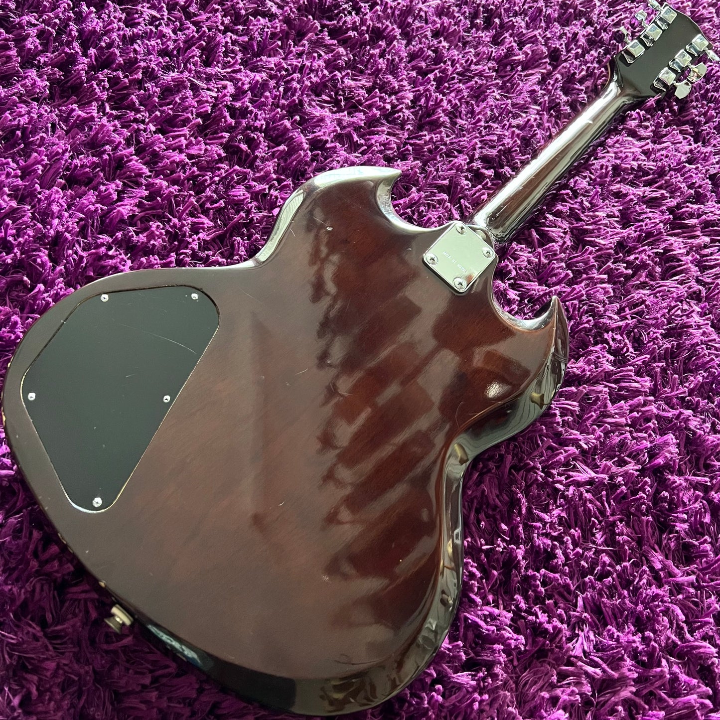 Early 1970s Ibanez 2354 SG Style Guitar Walnut (w/ OHSC)