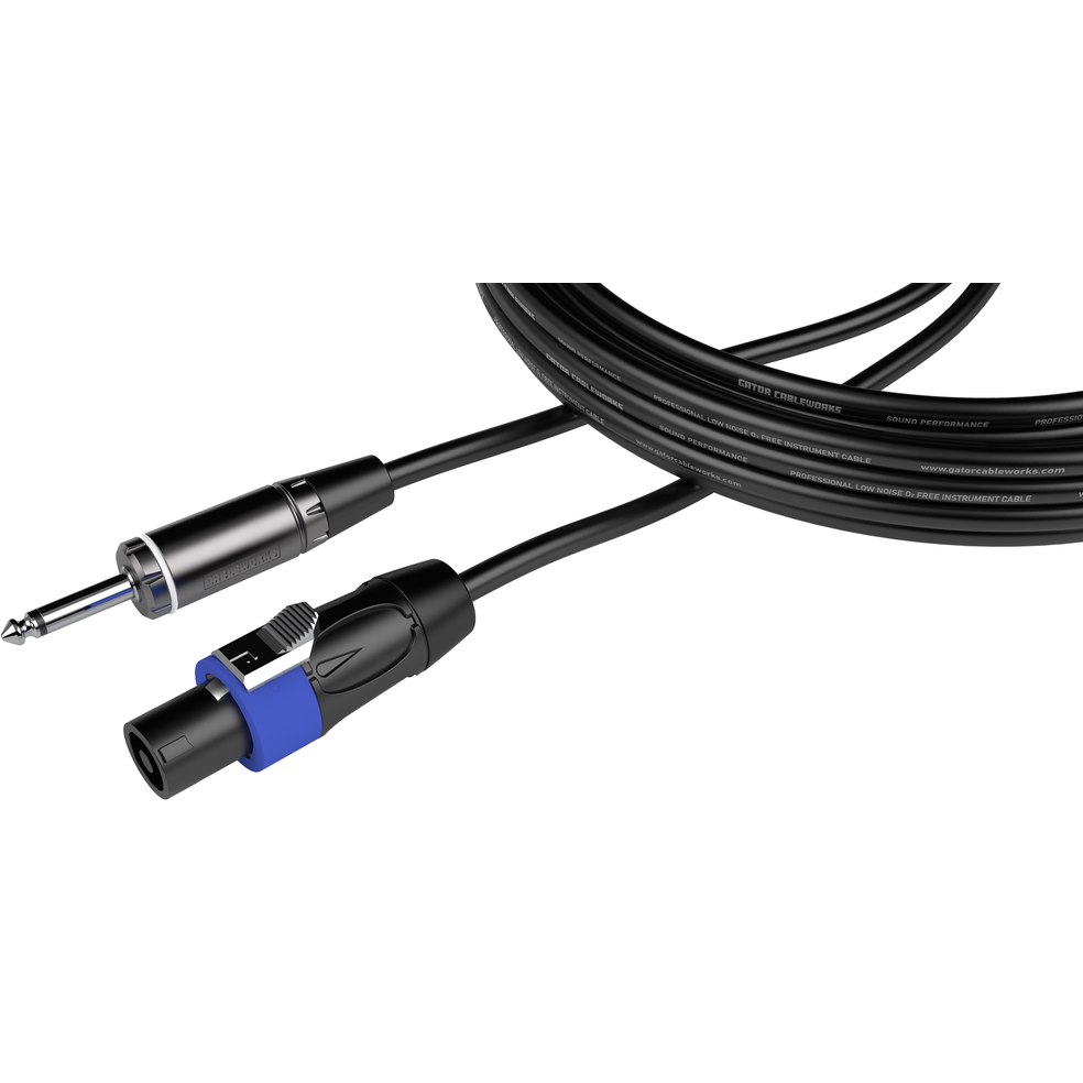 Gator Composer Series 3 Foot TS to Twist Lock Connector Speaker Cable