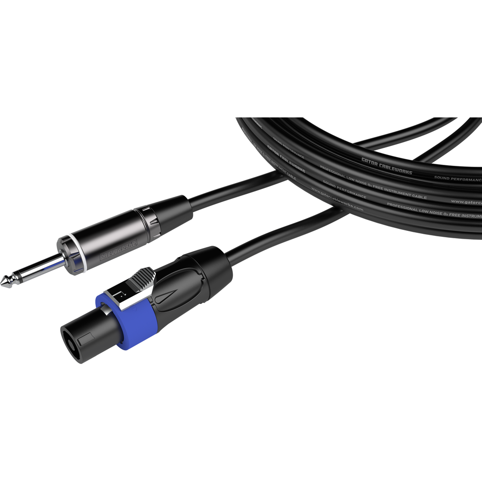 Gator Composer Series 6 Foot TS to Twist Lock Connector Speaker Cable