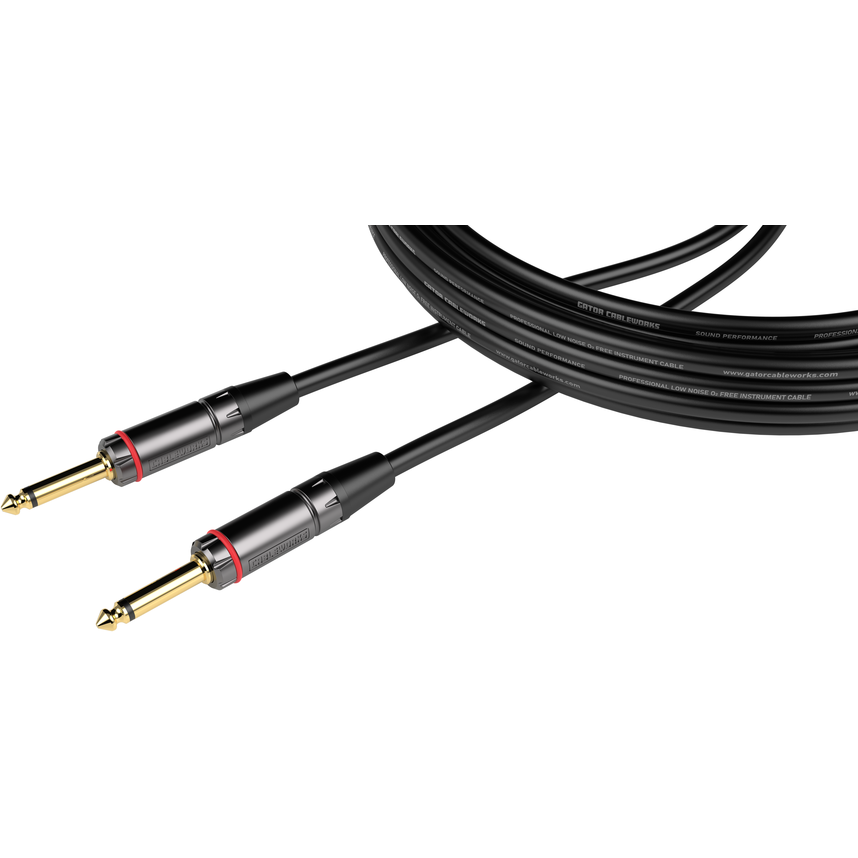Gator Headliner Series 20 Foot Straight to Straight Instrument Cable