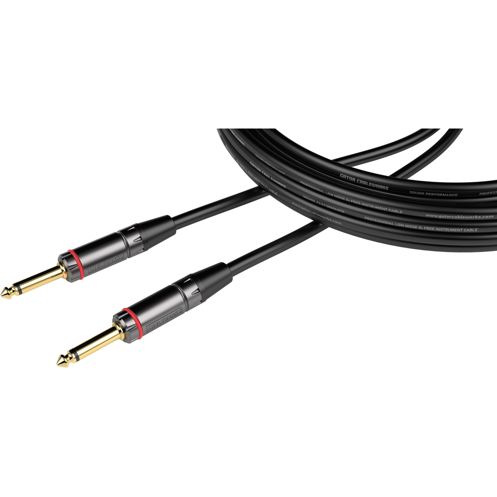 Gator Headliner Series 30 Foot Straight to Straight Instrument Cable
