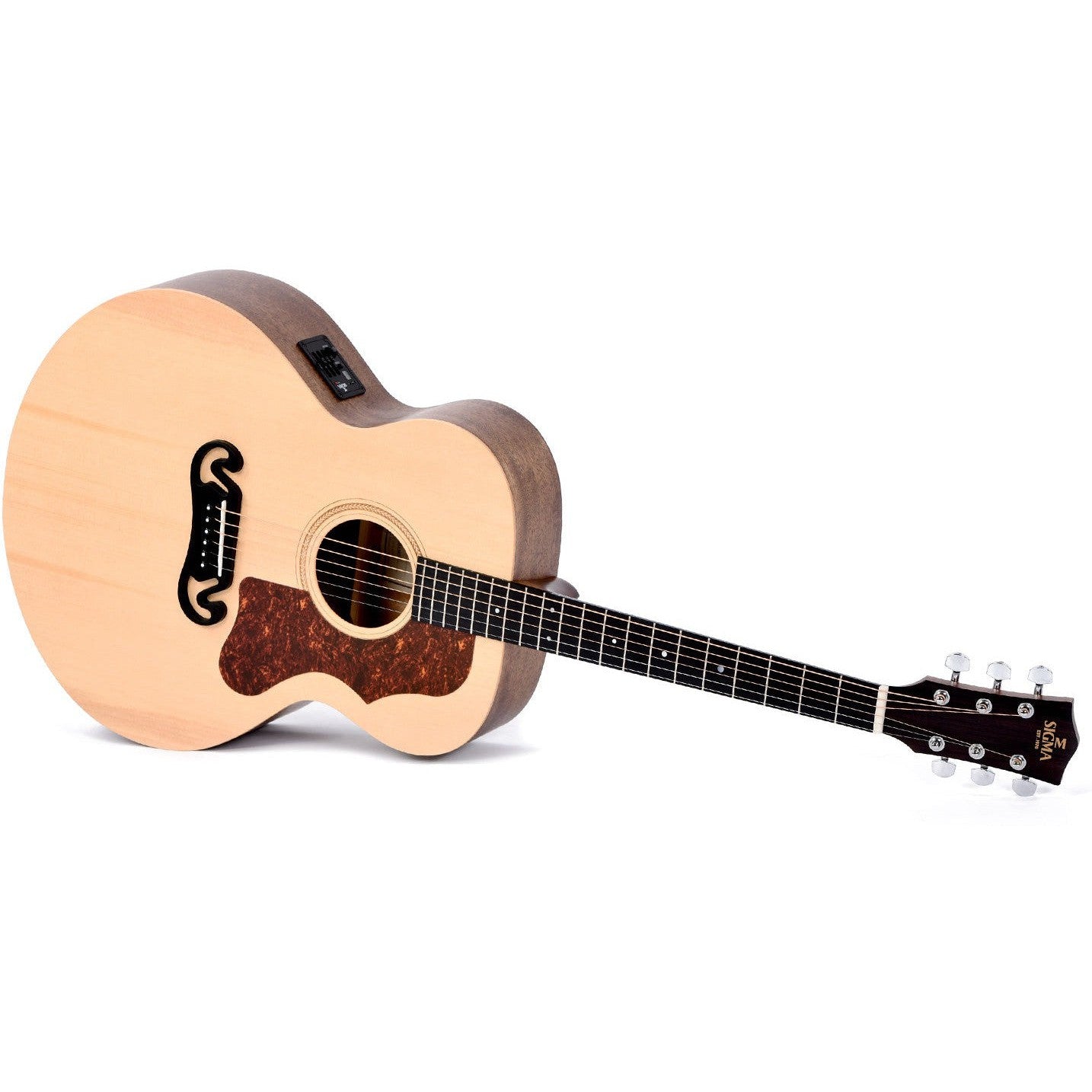 Sigma GJME Grand Jumbo Acoustic Guitar Solid Spruce Top - Mahogany Back and Sides - Satin