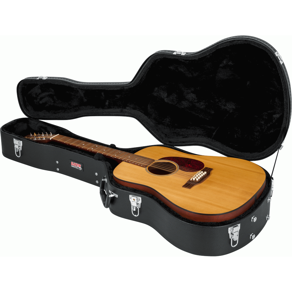 Gator GWE-DREAD 12 Hardshell Wood Guitar Case
