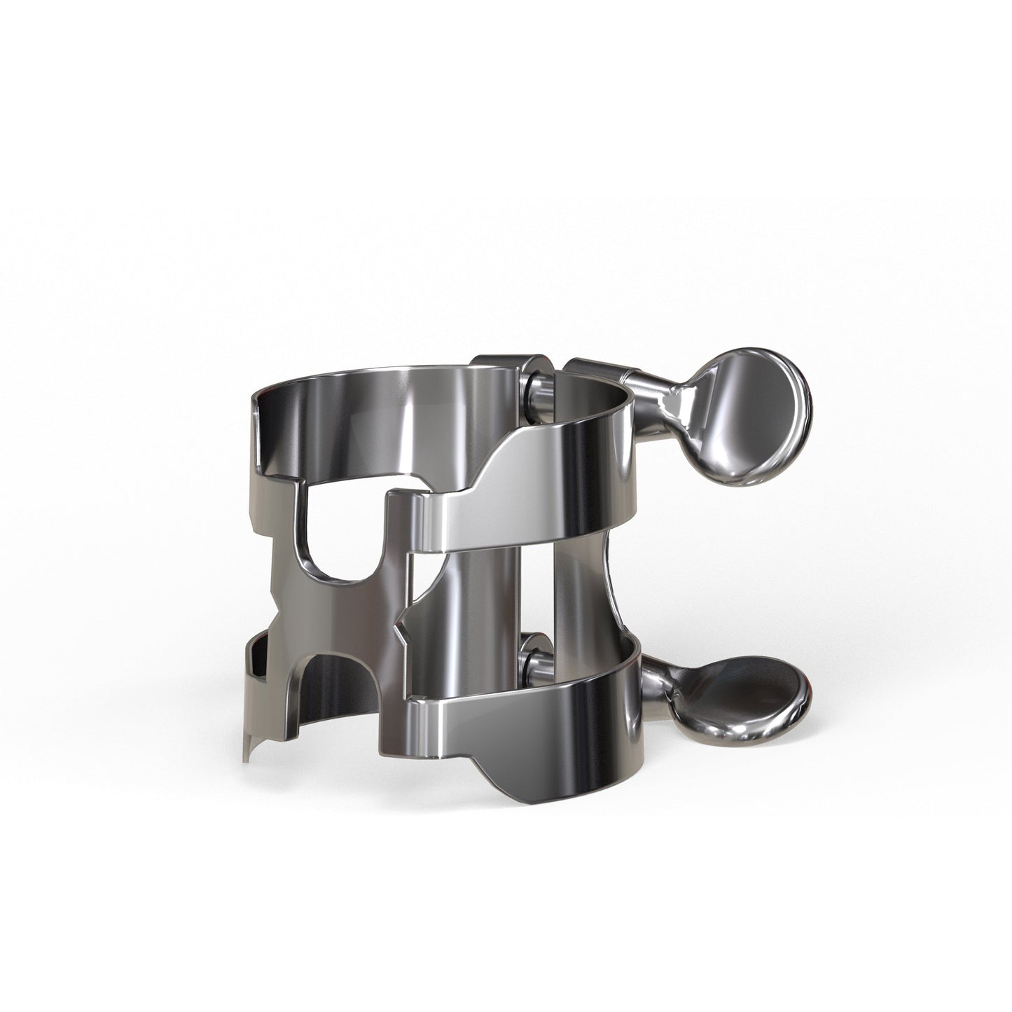 D'Addario H-Ligature & Cap, Alto Saxophone, Silver
