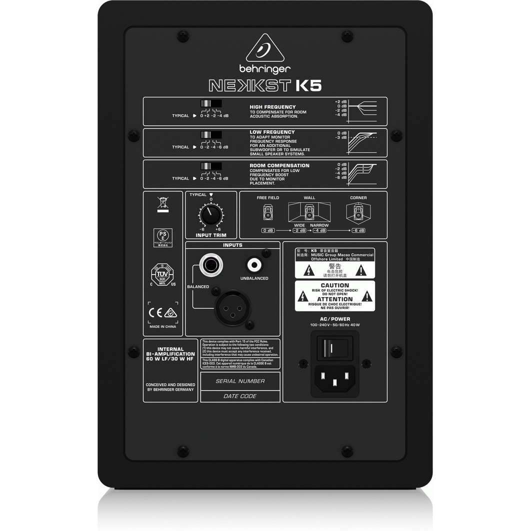 Behringer NEKKST K5 Studio Monitor