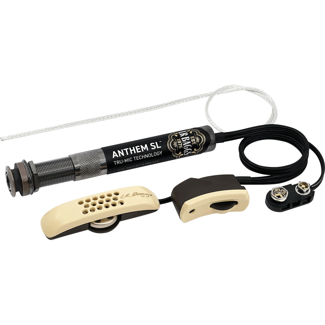 LR Baggs ANTHSL Anthem SL Acoustic Guitar Pickup System with Element & Microphone