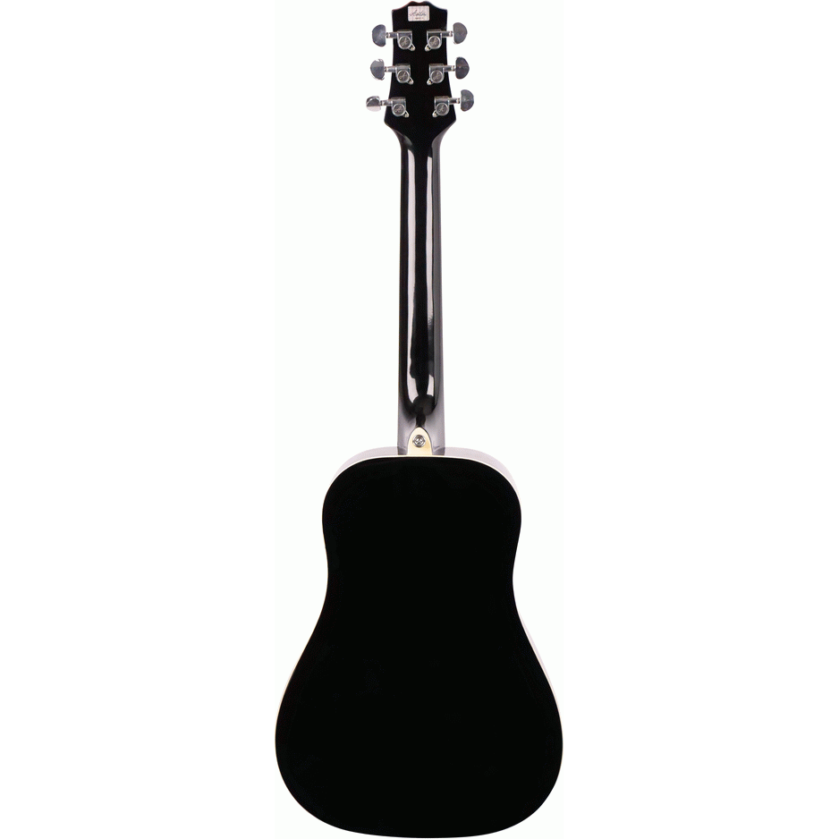 Ashton MINI20BK Mini Traveller Acoustic Guitar (Black)
